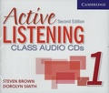 Steven Brown et Dorolyn Smith - Active Listening 1 Class Audio CDs. 3 CD audio