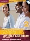 Sally Logan - Real Listening and Speaking Level 2 Book with Answers and Audio CD.