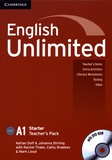 Adrian Doff et Johanna Stirling - English Unlimited A1 Starter - Teacher's Pack. 1 DVD