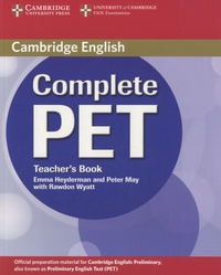 Rawdon Wyatt - Complete PET Teacher's Book.