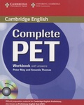  Cambridge University Press - Complete PET Workbook with Answers. 1 CD audio