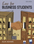 Alix Adams - Law for business students.
