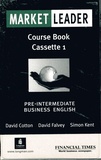 David Cotton - Market Leader Pre-Intermediate Course Book Cassettes.
