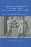 Marc André Bernier - Les Lettres sur la sympathie (1798) de Sophie de Grouchy : philosophie morale et réforme sociale.