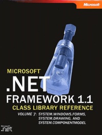  Microsoft - Net Framework 1.1 - Volume 7 en 2 volumes.