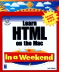 Steve Callihan - Learn Html On The Mac. With A Cd-Rom.