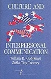 William-B Gudykunst - Culture And Interpersonal Communication.