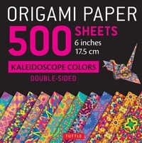  Tuttle - 500 Sheets Kaleidoscope Colors - Double-Sided.