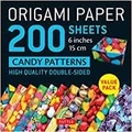  Tuttle - Origami Paper 200 Sheets Candy Patterns.