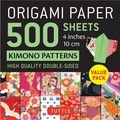  Tuttle - Origami Paper 500 sheets Kimono Patterns.