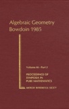 Spencer J. Bloch - Algebraic Geometry Bowdoin 1985 - Part 2.