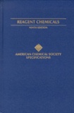  Collectif - Reagent Chemicals. Acs Specifications, 9th Edition.