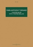 Mark-anthony Turnage - Hawkes Pocket Scores HPS 1504 : Twisted Blues with Twisted Ballad - HPS 1504. string quartet. Partition d'étude..