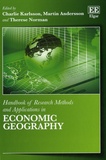 Charlie Karlsson et Martin Andersson - Handbook of Research Methods and Applications in Economic Geography.
