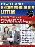  Shaun Fawcett - How To Write Recommendation Letters - Power Tips and Phrases To Write Any Reference Letter.