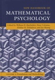 William-H Batchelder et Hans Colonius - New Handbook of Mathematical Psychology - Volume 1, Foundations and Methodology.