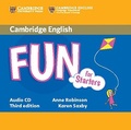 Anne Robinson et Karen Saxby - Fun for Starters. 1 CD audio