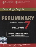  Cambridge University Press - Cambridge English Preliminary 7 - With answers. 2 CD audio