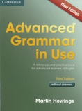 Martin Hewings - Advanced Grammar in Use without answers.