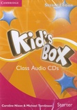Caroline Nixon et Michael Tomlinson - Kid's Box Starter - Class Audio CDs. 2 CD audio