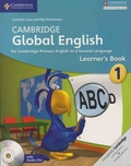 Caroline Linse et Elly Schottman - Cambridge Global English - Learner's Book 1. 2 CD audio