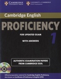  Cambridge University Press - Cambridge English Proficiency 1 for Updated Exam with Answers. 2 CD audio