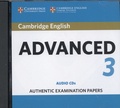  Cambridge University Press - Cambridge English Advanced 3 - Authentic Examination Papers. 2 CD audio