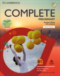 Emma Heyderman et Peter May - Complete Preliminary Self Study Pack B1 - Student's Book with answers ; Workbok with answers.
