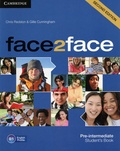 Chris Redston et Gillie Cunningham - Face2face Pre-intermediate - Student's Book.