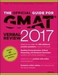  GMAC - The Official Guide for GMAT Verbal Review 2017 with Online Question Bank and Exclusive Video.