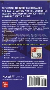 Pharmacotherapy Handbook 11th edition