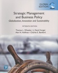 Thomas L. Wheelen et J. David Hunger - Strategic Management and Business Policy - Globalization, Innovation and Sustainability, Global Edition.