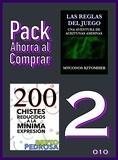  Myconos Kitomher et  Berto Pedrosa - Pack Ahorra al Comprar 2 - 010: Las reglas del juego &amp; 200 Chistes reducidos a la mínima expresión.