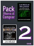  Myconos Kitomher et  J. K. Vélez - Pack Ahorra al Comprar 2 - 008: Las reglas del juego &amp; Colección Completa Cuentos De Ciencia Ficción y Misterio.