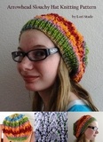  Lori Stade - Arrowhead Slouchy Hat Knitting Pattern.