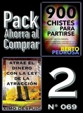  Ximo Despuig et  Berto Pedrosa - Pack Ahorra al Comprar 2 (Nº 069): Atrae el dinero con la ley de la atracción &amp; 900 Chistes para partirse.