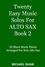  Michael Shaw - Twenty Easy Music Solos For Alto Sax Book 2 - Woodwind Solo's Sheet Music, #2.