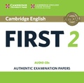  Cambridge University Press - Cambridge English First 2 - Authentic Examination Papers. 2 CD audio