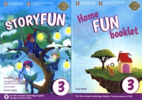 Karen Saxby et Jane Ritter - Storyfun 3 Student's Book ; Home Fun Booklet 3 - Pack en 2 volumes.