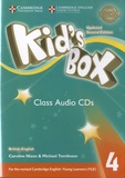 Caroline Nixon et Michael Tomlinson - Kid's Box 4 - Class Audio CDs. 3 CD audio