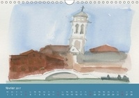 Venise (Calendrier mural 2017 DIN A4 horizontal). Carnet de voyage (Calendrier mensuel, 14 Pages )