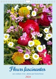 Gisela Kruse - CALVENDO Nature  : Fleurs fascinantes aux couleurs vives (Calendrier mural 2024 DIN A4 horizontal), CALVENDO calendrier mensuel - Un beau et rayonnant plaisir pour les yeux.