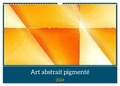 Marie-ange Pagnon - CALVENDO Art  : Art abstrait pigmenté (Calendrier mural 2024 DIN A3 vertical), CALVENDO calendrier mensuel - oeuvres d'art abstraites et contemporaines.