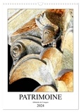 Patrice Thébault - CALVENDO Foi  : PATRIMOINE Abbatiale de Conques (Calendrier mural 2024 DIN A3 horizontal), CALVENDO calendrier mensuel - L'abbatiale de Conques en Aveyron.