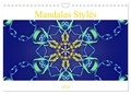 Mystic Art - CALVENDO Art  : Mandalas Stylés (Calendrier mural 2024 DIN A4 vertical), CALVENDO calendrier mensuel - L'apparence des Mandalas.