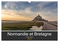 Mike Weiwers - CALVENDO Places  : Normandie et Bretagne (Calendrier mural 2024 DIN A3 vertical), CALVENDO calendrier mensuel - Beaux endroits en Normandie et en Bretagne.