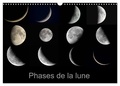 Patrick Casaert - CALVENDO Science  : Phases de la lune (Calendrier mural 2024 DIN A3 vertical), CALVENDO calendrier mensuel - Les différentes phases de la lune du premier au dernier croissant.