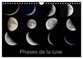 Patrick Casaert - CALVENDO Science  : Phases de la lune (Calendrier mural 2024 DIN A4 vertical), CALVENDO calendrier mensuel - Les différentes phases de la lune du premier au dernier croissant.