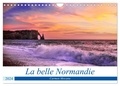 Carmen Mocanu - CALVENDO Places  : La belle Normandie (Calendrier mural 2024 DIN A4 vertical), CALVENDO calendrier mensuel - Vrai havre de paix pour les amoureux de la nature, la Normandie a beaucoup de merveilles à nous offrir..