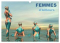 Redinard Redinard - CALVENDO Art  : FEMMES d'Ailleurs (Calendrier mural 2024 DIN A3 vertical), CALVENDO calendrier mensuel - Femmes, Muses de mondes différents..